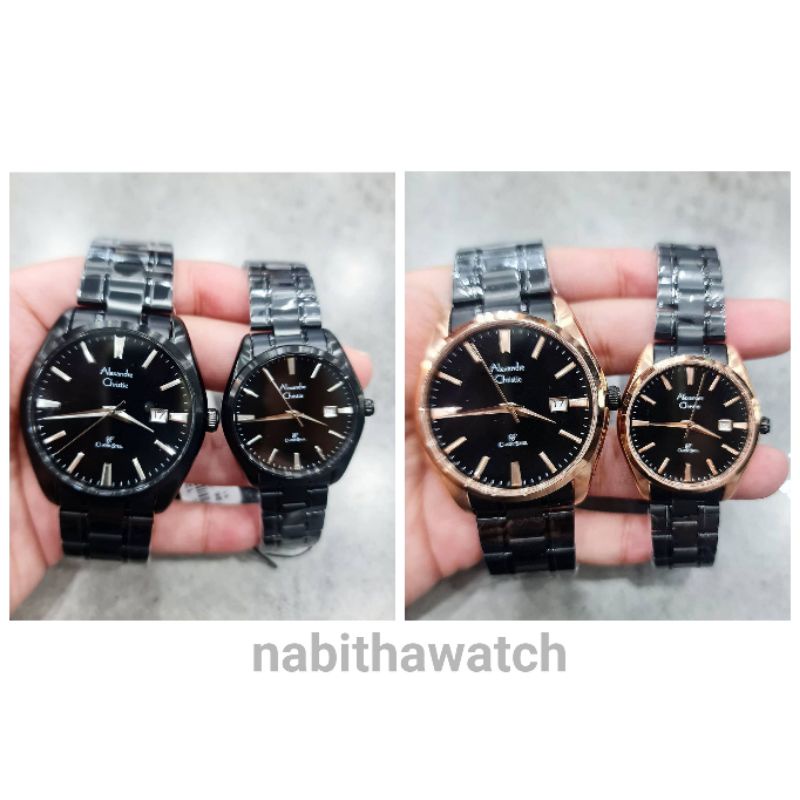 Jam Tangan Couple Alexandre Christie AC8515 New 8515 Original Garansi Resmi