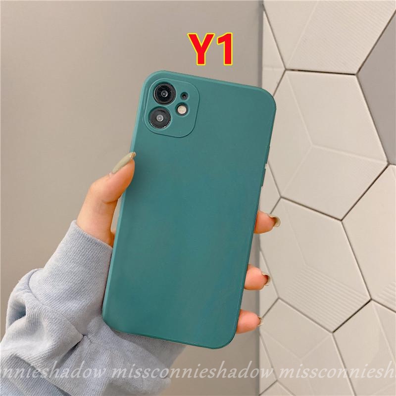 Samsung A03s A52s A11 Soft Case Samsung A32 A50S A30S A50 A22 A31 A52 A72 M22 M32 Macaron Candy Color Straight Cube Soft Case