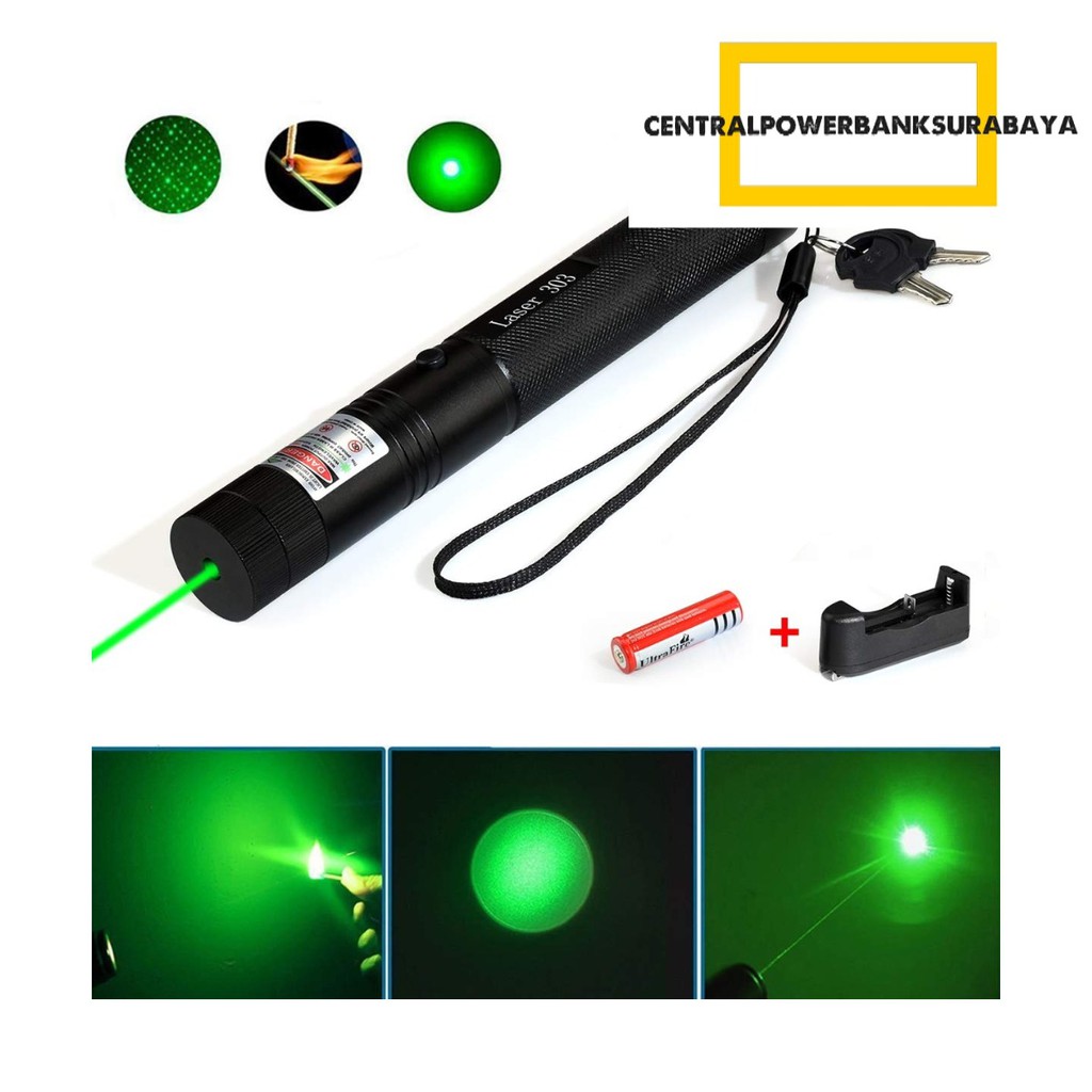 LASER 303 / LASER PRESENTASE / LASER HIJAU / GREEN LASER 303