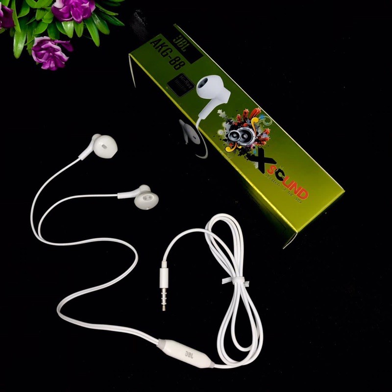 PROMO HANDSFREE J J38 / AKG88 NEW AKG-88 SAMSUNG KUPING EXCLUSIVE SANGAT PAS BUAT YG HOBBY MUSIC
