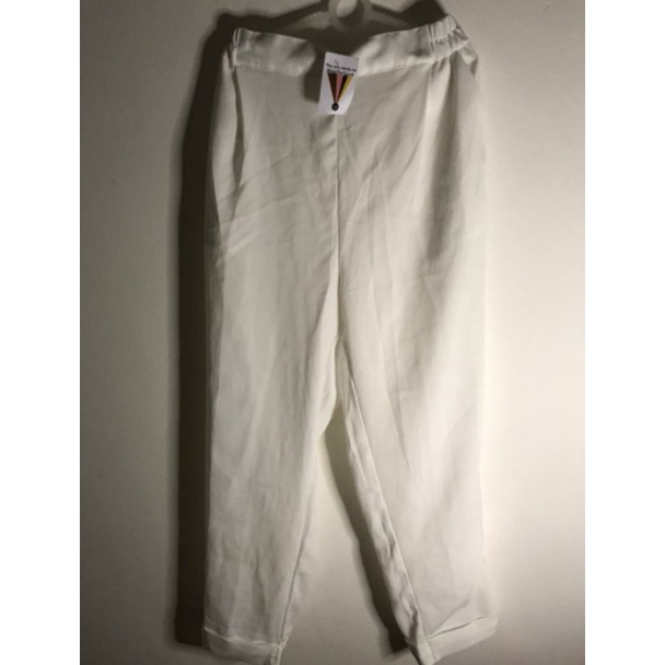 Monomolly pants white