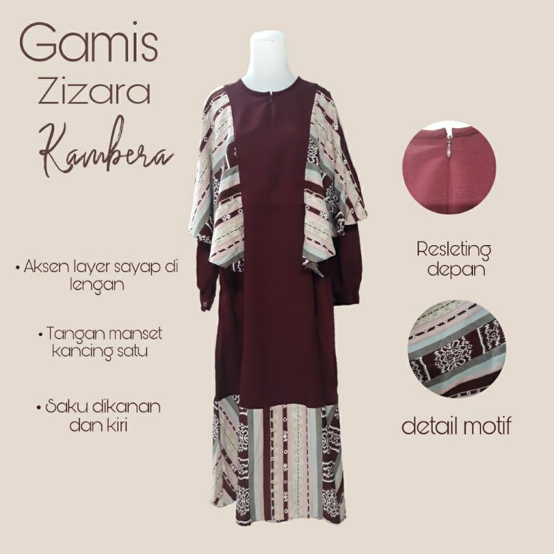 Gamis Zizara Kambera