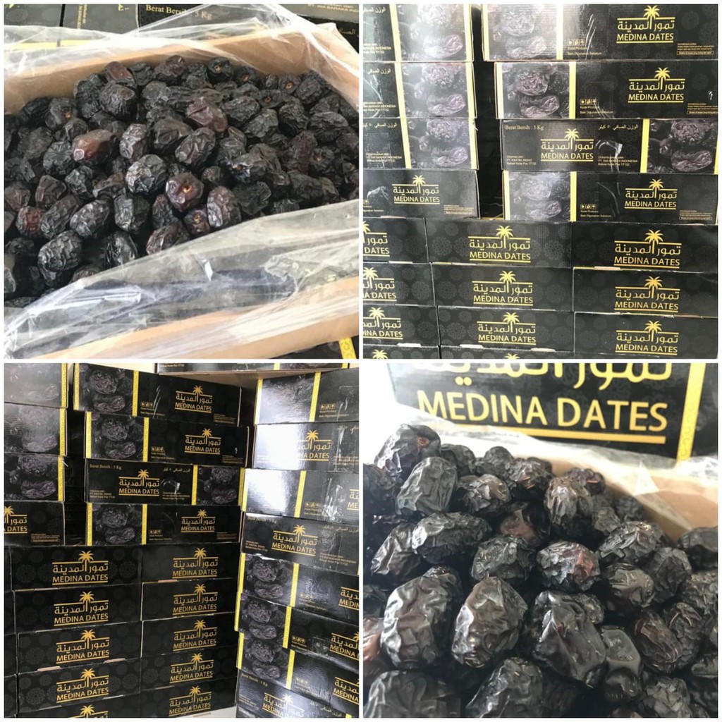 

GROSIR KURMA AJWA PREMIUM 5 KG - TERMURAH