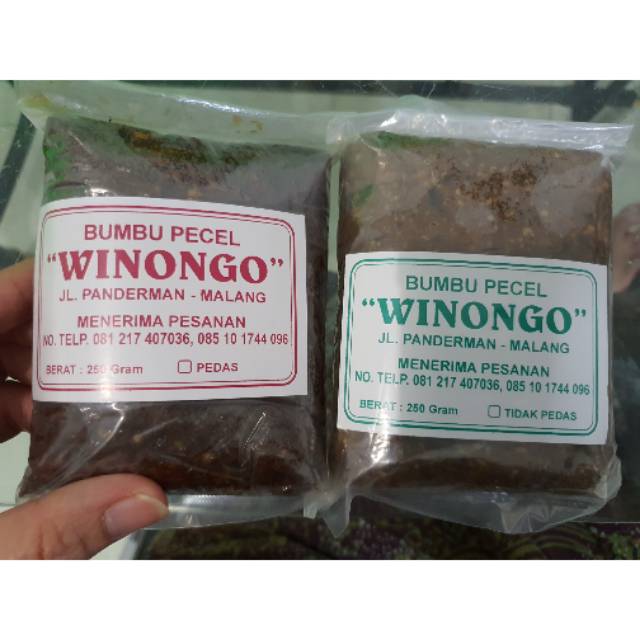 

Bumbu Pecel Winongo Khas Malang