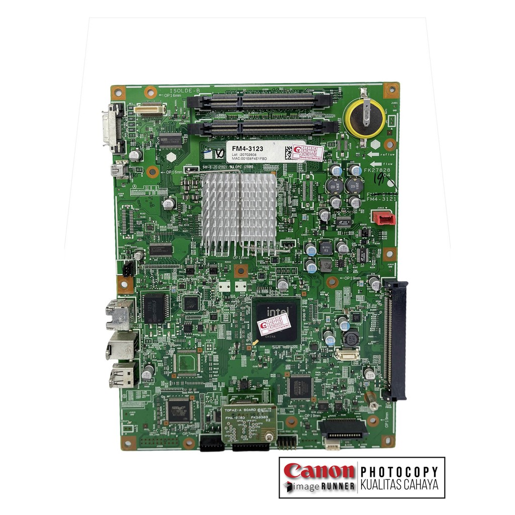 Mainboard Mesin Fotokopi Canon IRA 6055/6065 dan 6075 EX USA