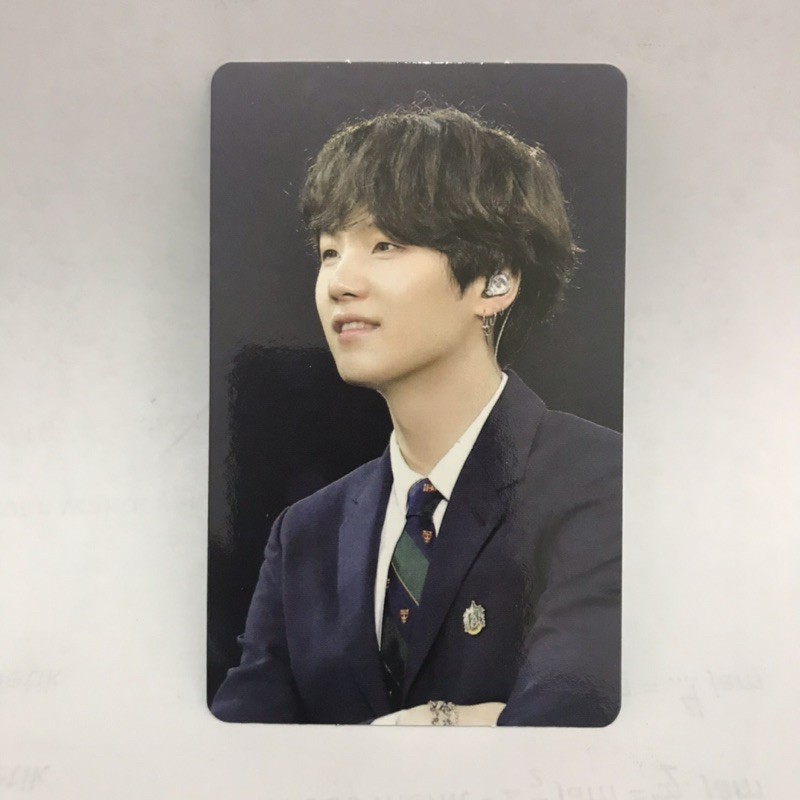 [READY STOCK] Pc Photocard BTS Yoongi Suga dvd 4th muster/fanmeeting japan je