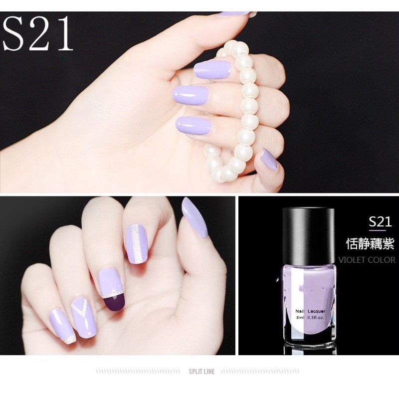 (21-41) OYAFUN KUTEK HALAL PEEL OFF MUSLIMAH WARNA LENGKAP 7ml kutek peel off water base nail polish