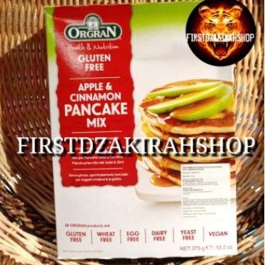 

Orgran apple cinnamon pancake mix 385gr