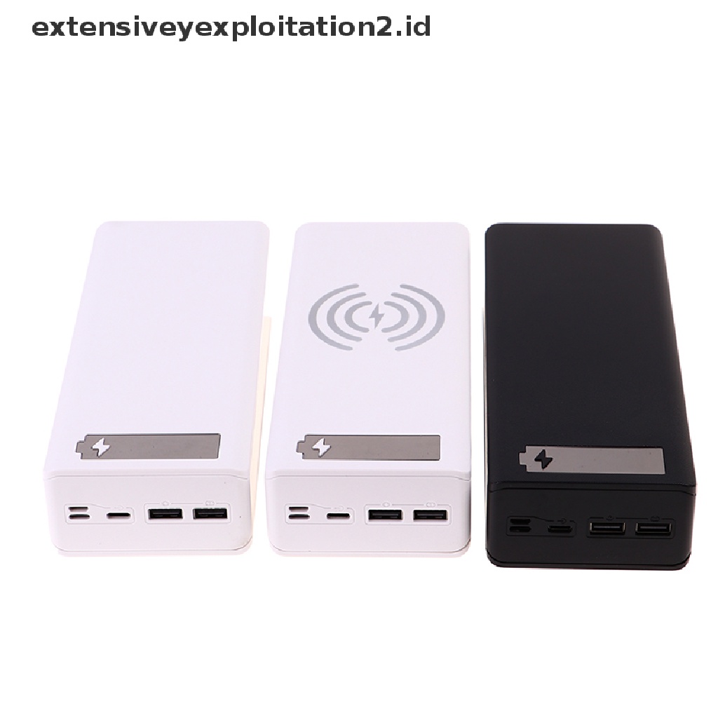 Id Casing Power Bank USB 16x18650 Fast Charging Tanpa Solder