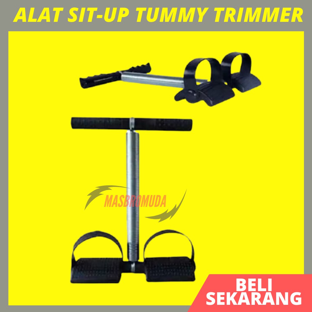 TUMMY TRIMMER ALAT FITNESS RUMAH PERLENGKAPAN GYM TUMY TRIMER PENGECIL PERUT BUNCIT BJ09