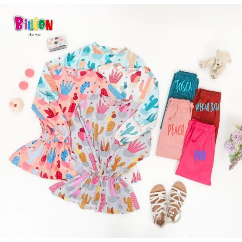 Billion Set Kaktus Casual Daily Spesial Edition