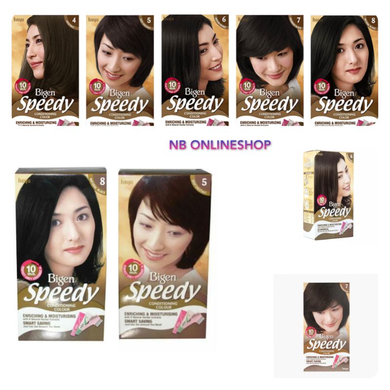 Bigen Speedy Conditioning Hair Color Natural Black 40Gr