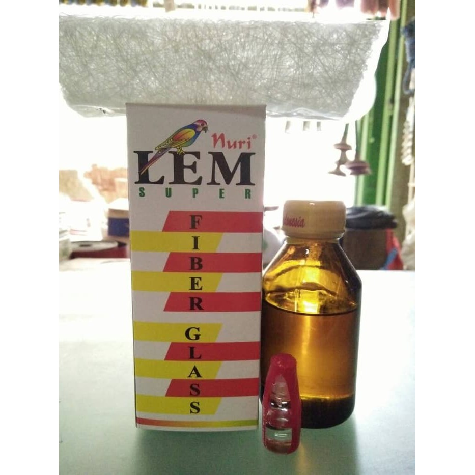 

Lem Fiber Glass Nuri / Lem Super Untuk Retak Rembes Bocor