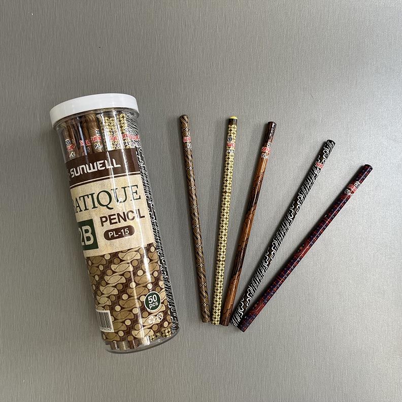 

Pensil Serut Motif/ Pensil Murah/Pensil Kayu Motif/Fancy/Pensil 2B/Pensil Kayu