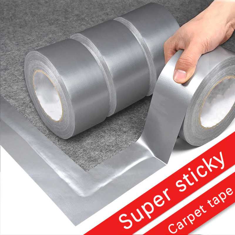 NiceLiving Lakban Karpet Super Sticky Cloth Floor Duct Tape 10M