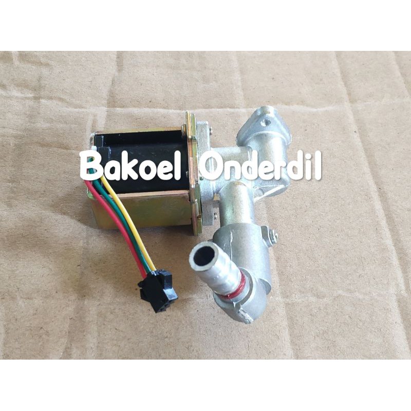 SATU SET SELENOID VALVE KOMPOR GAS TANAM