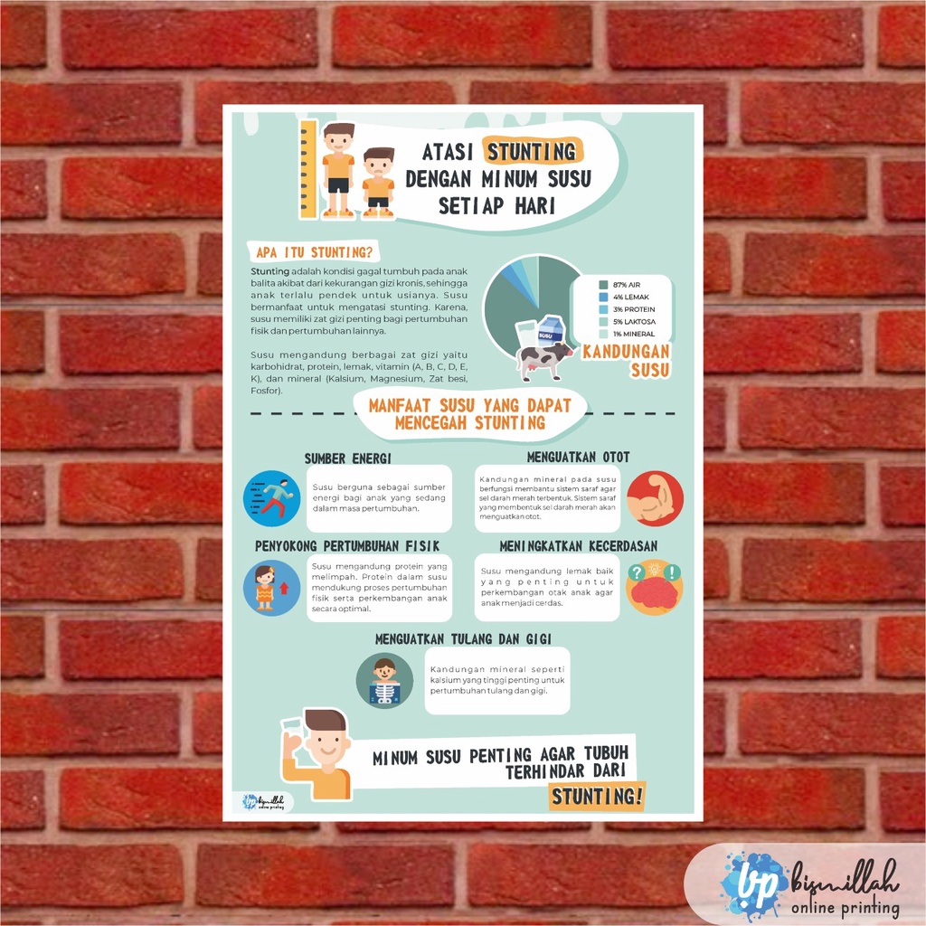 

Poster Kesehatan Atasi Stunting Dengan Minum Susu Setiap HAri