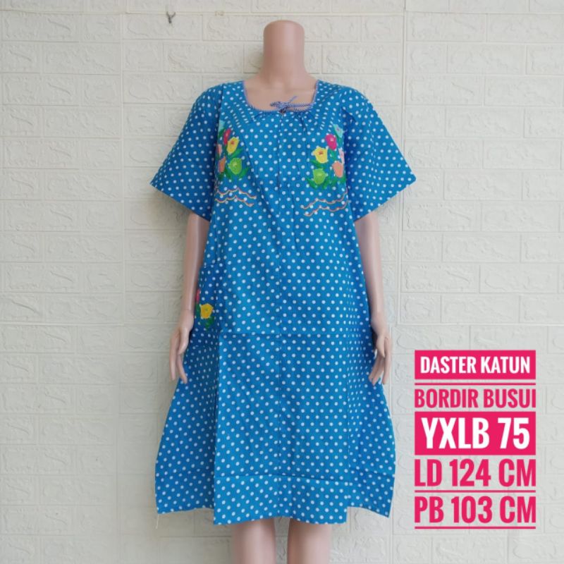 *Daster Katun Bordir Yunyun uk. XL (YXLB)