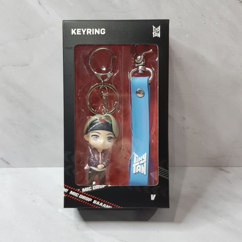 BTS Official Merchandise Figure Keyring V / Bangtan Boys / BTS Tiny Tan