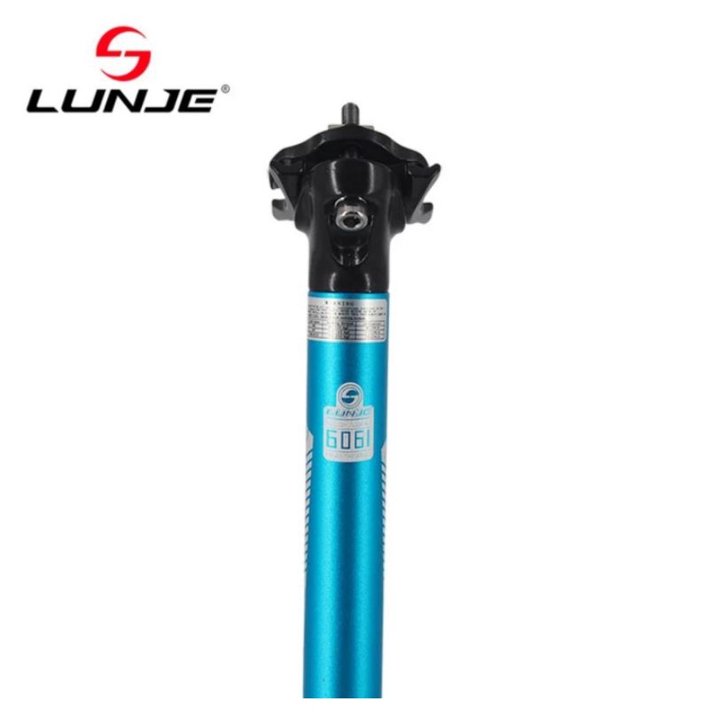 Lunje Seatpost 31.6 mm Panjang 400 mm Seatpost Tiang sadel Sepeda