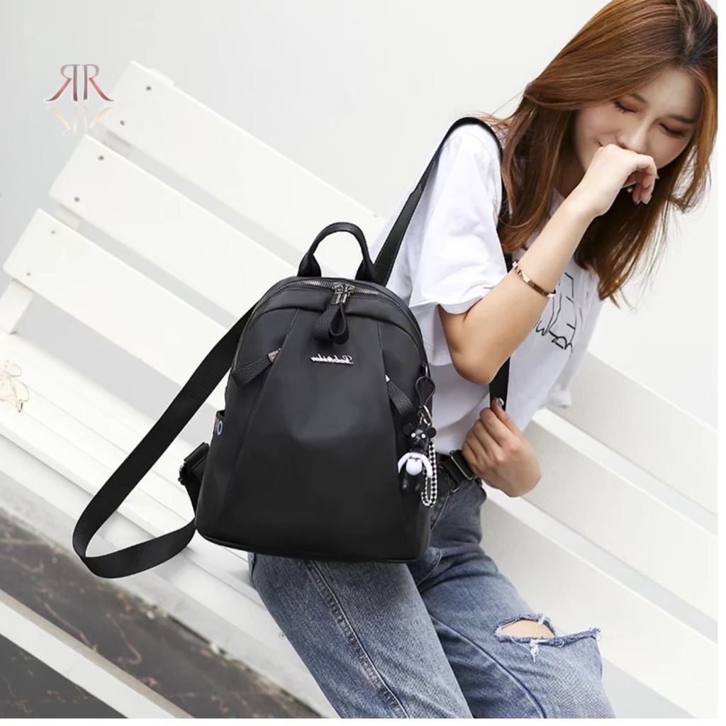 Tas Ransel Wanita Dewasa / Tas Ransel Wanita Korean Style Remaja / Tas Ransel Wanita Terbaru 2022 Kekinian / Tas Ransel Wanita Dewasa Untuk Kuliah / Ransel Wanita Kulit Lembut / Tas Mini Ransel Wanita / Tas Fashion Wanita