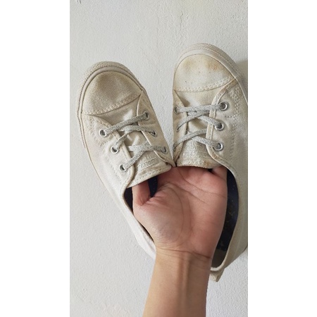 preloved sepatu converse slip on original 100%