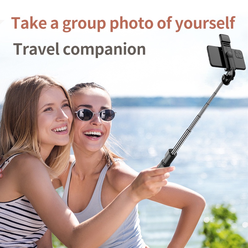 tongkat selfie tongsis tripod tripot hp handphone berdiri wireless selfie stick portable Z6 dan Z6S stand holder 3 in 1 remot remote control # HJ # Tongsis S03-S LED tripod 3 in 1 Selfie Stick bluetooth Remote Control