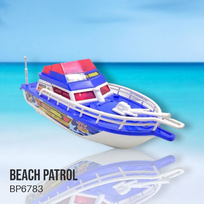 Mainan Perahu Air Speed Boat Beach Patrol