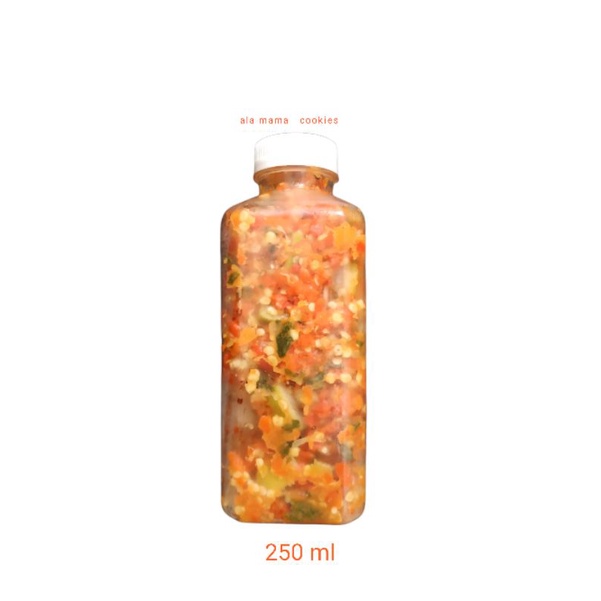 

Sambal lu'at asam pedas Khas Kupang NTT ukuran 250 gr