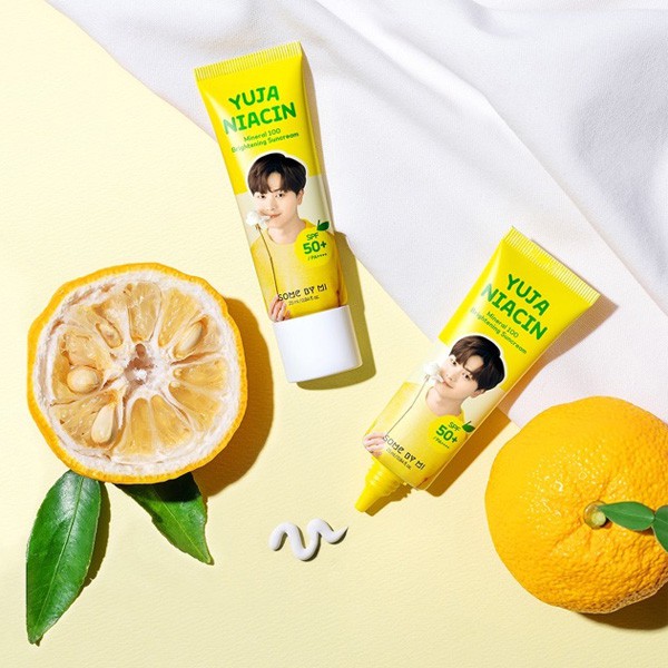 some by mi yuja niacin mineral 100 brightening sunscreen SPF 50+PA++++ 25ml