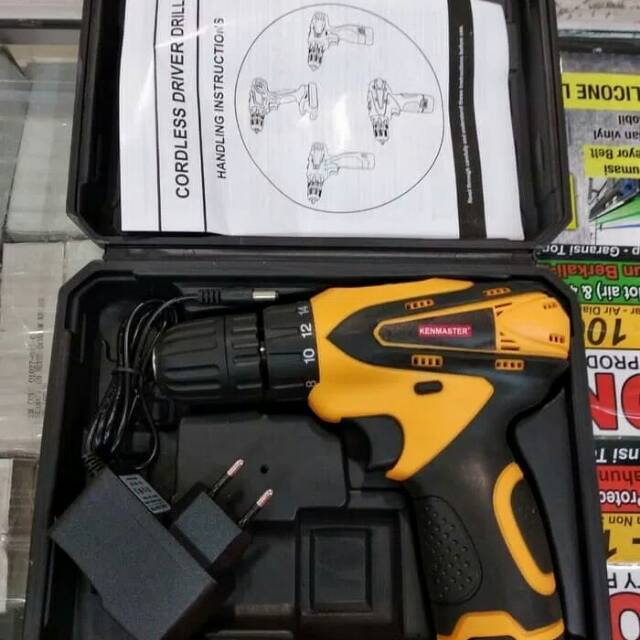 Paket Mesin Bor Stanley dan Mata Bor Set