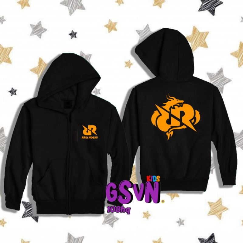 Jaket Anak - Hoodie Zipper RRQ Esport Hoshi - Article 459