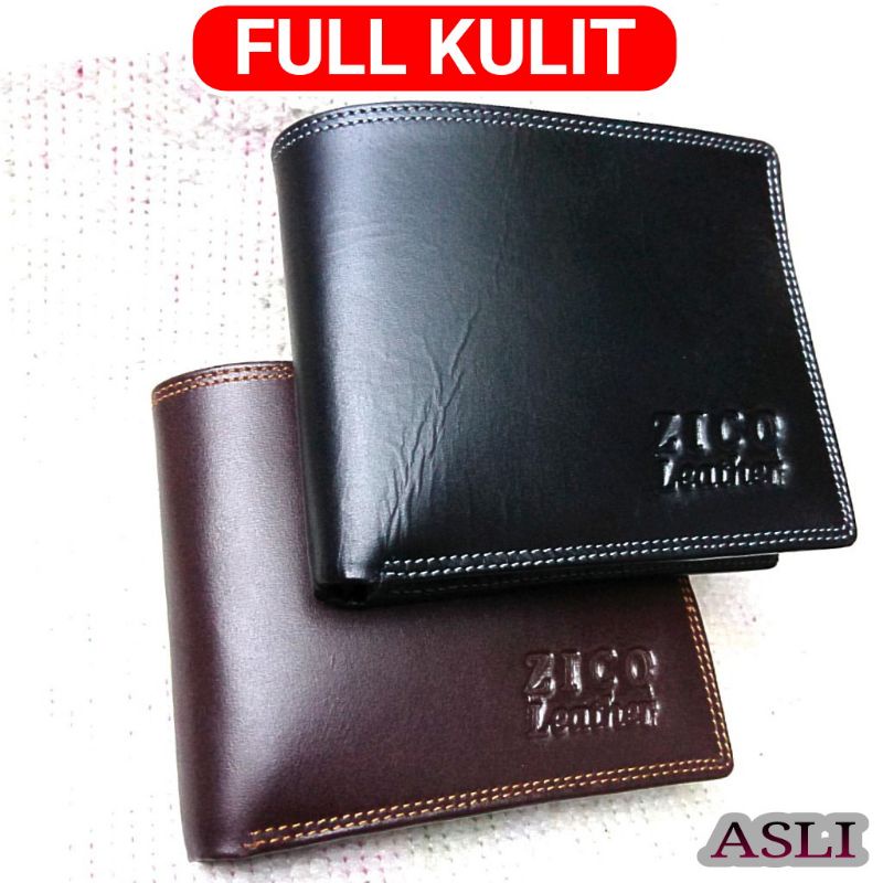 Dompet Pria Kulit Sapi Asli Full Kulit Kwalitas Premium Original