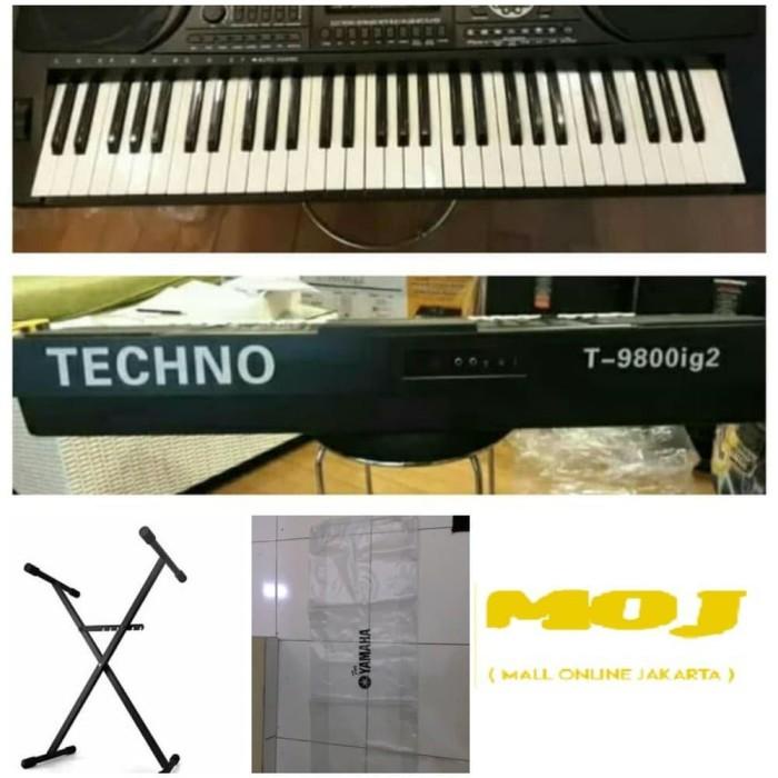 paket keyboard piano techno t9800i paketan orgen tunggal tekno 9800 i