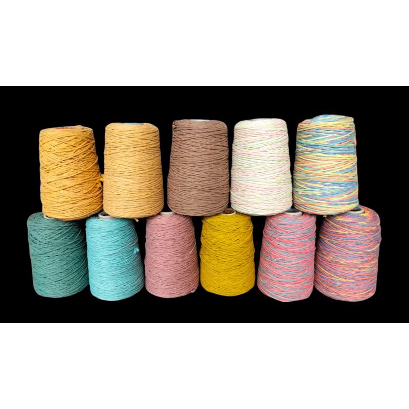 Tali katun size 1,5mm//tali rajut (500gram)