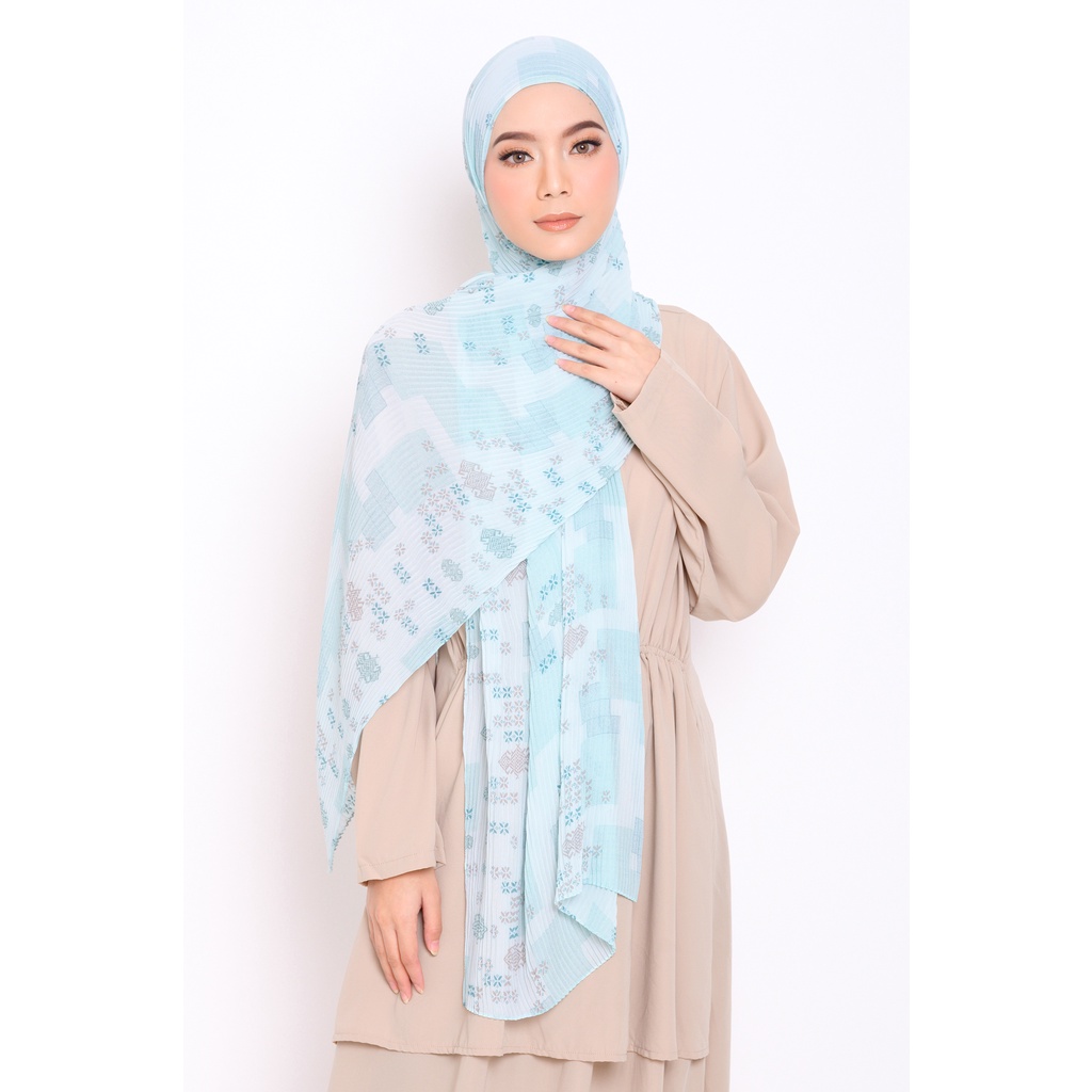 Anniversary Sale  - ZM Zaskia Mecca - Asha Yale Pashmina Instant Plisket - Jelita Indonesia - Edisi 