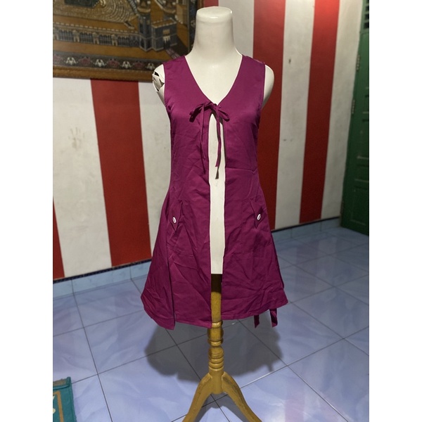 outer pendek ungu