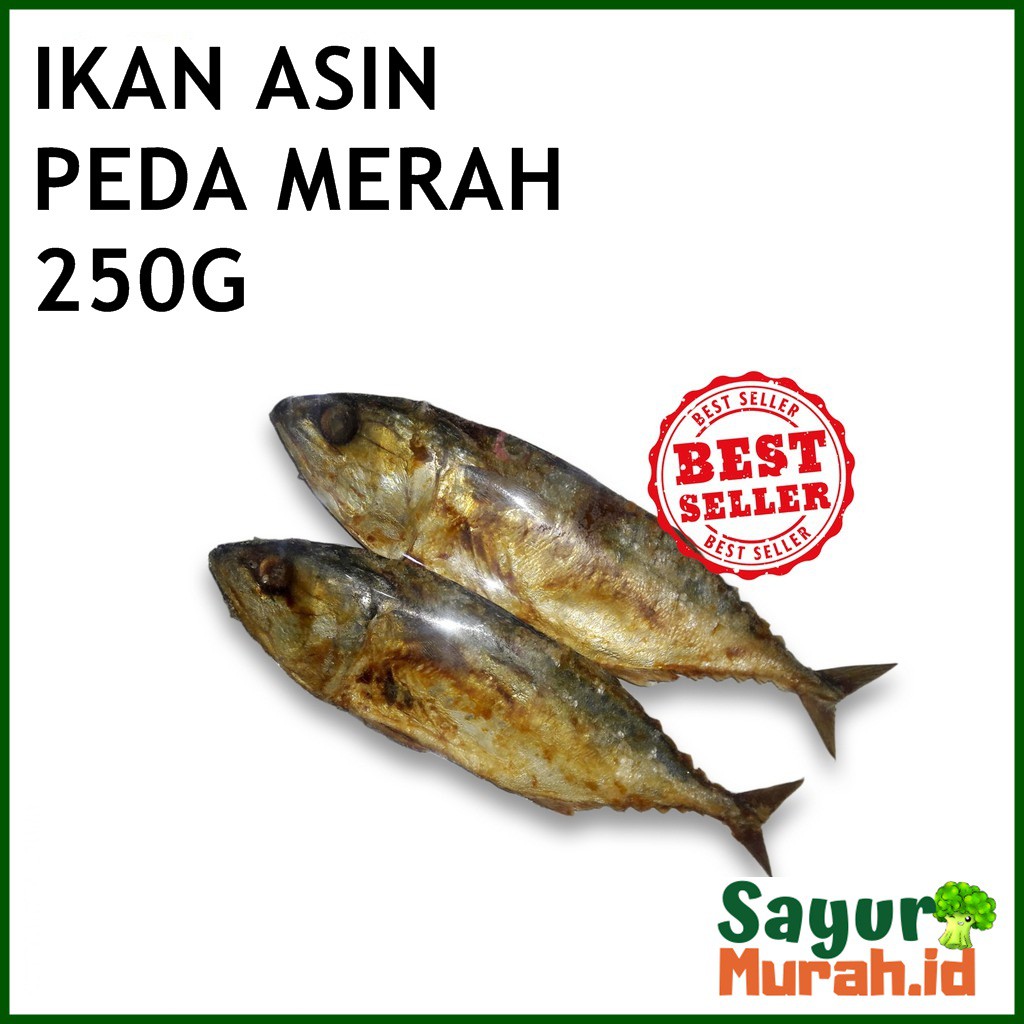 

IKAN ASIN PEDA MERAH 250G