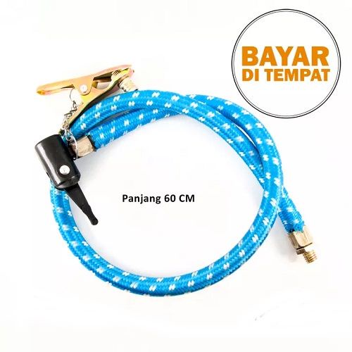Selang Pompa Komplit untuk Pompa Ban Sepeda / Sepeda Motor