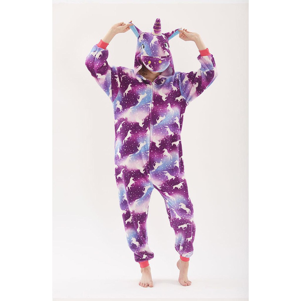  BAJU  ONESIE BONEKA UNICORN  FLYING HORSE PIYAMA KOSTUM 