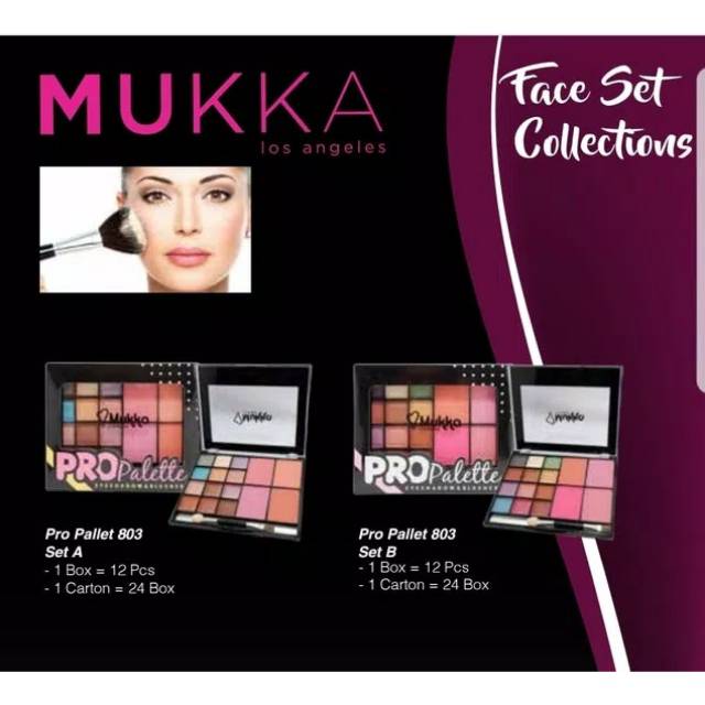EYESHADOW PALLETE MUKKA BAGUS