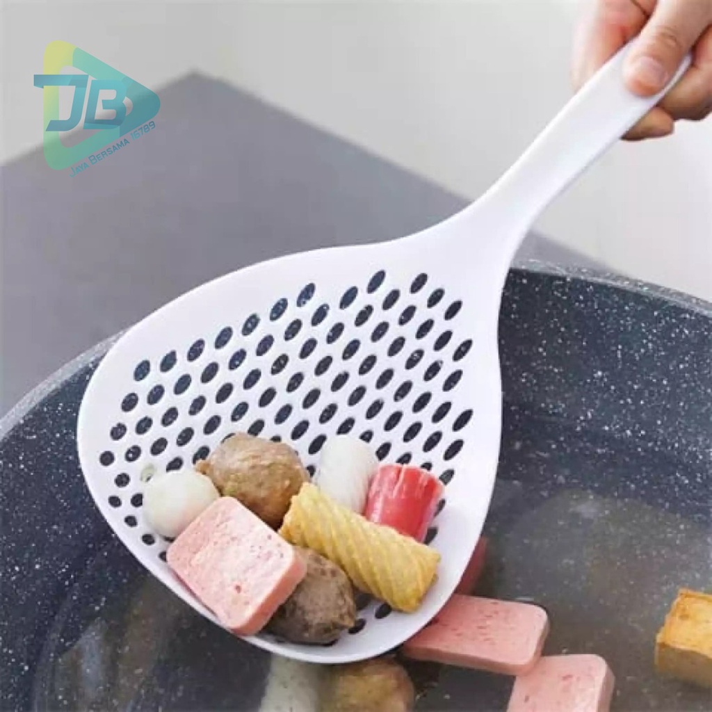 RT99 Cooking Colander /Sendok Sekop Serok Saringan Sup Mie Tirisan Rebusan Sayuran Makanan Peralatan Masak Dapur JB5520