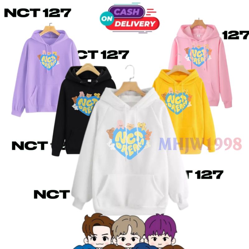 Hoodie Jaket sweater NCT 127/ nct dream Anak/Jaket nct dream/Sweater nct dream/jaket anak nct dream 