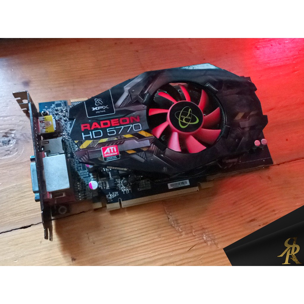 VGA Card XFX HD 5770 HD5770 1GB GDDR5 128BIT NORMAL TESTED