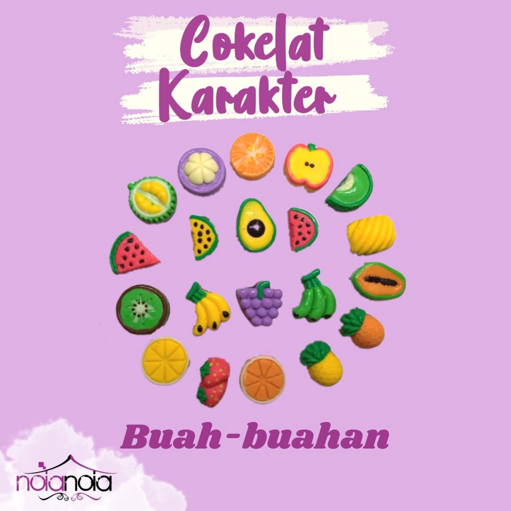 

Cokelat Coklat Karakter Praline Buah Buahan