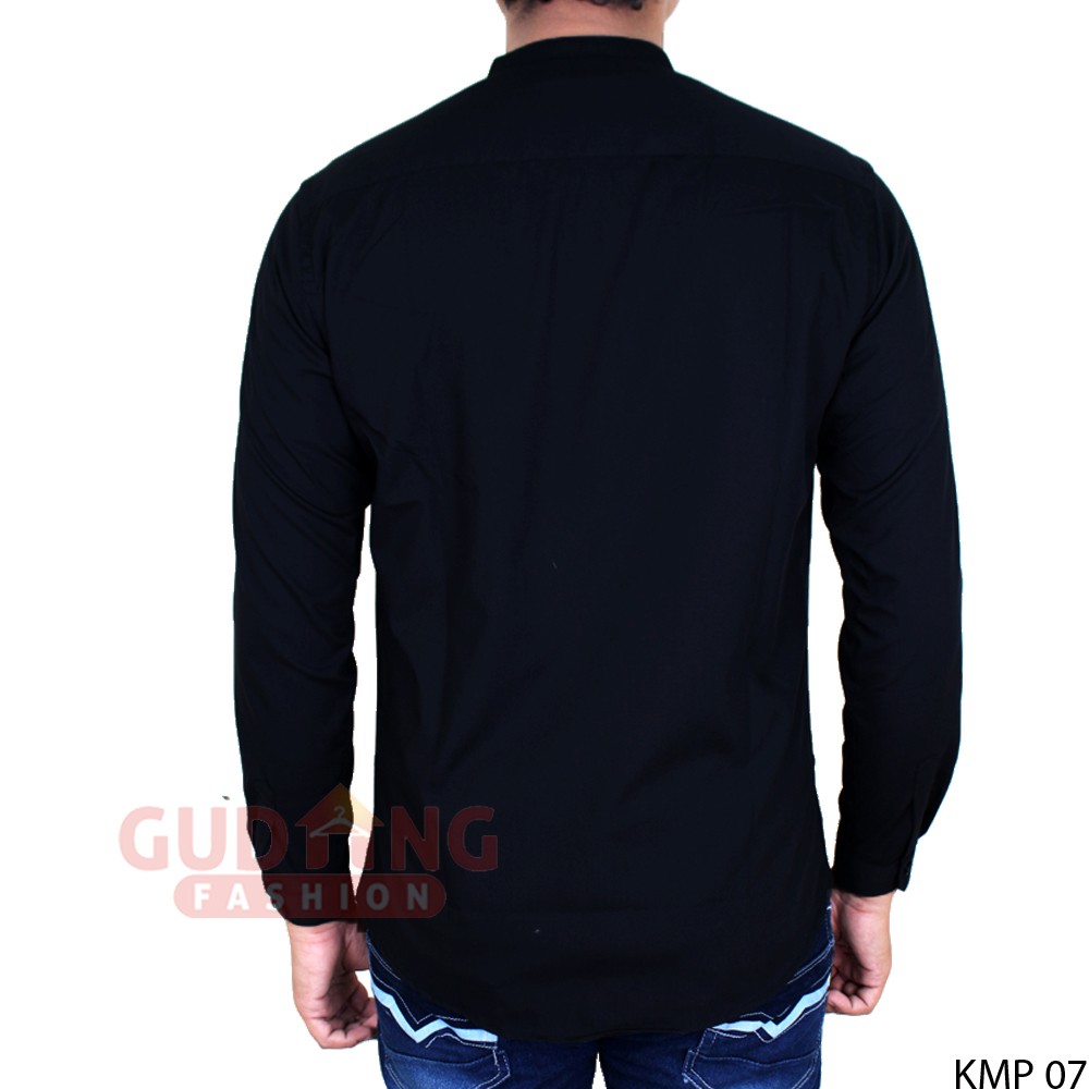 Baju Muslimin Pria Kerah Shanghai Lengan Panjang - KMP 07