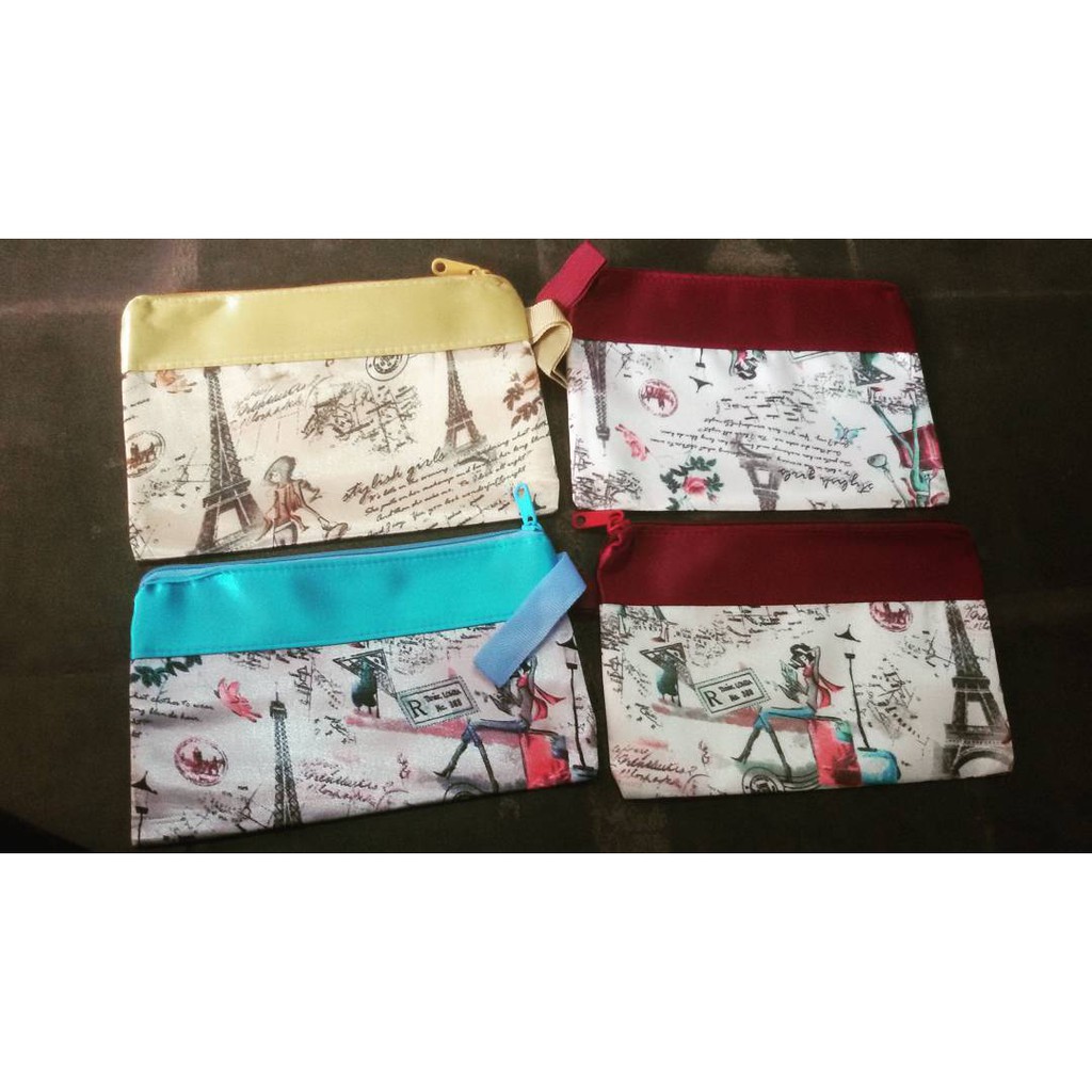 souvenir dompet pouch paris besar souvenir pernikahan