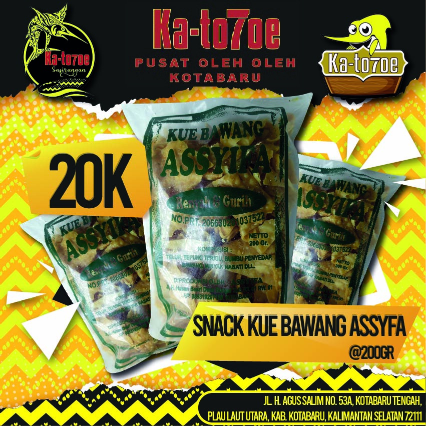 

Snack Kue Bawang ASSYIFA