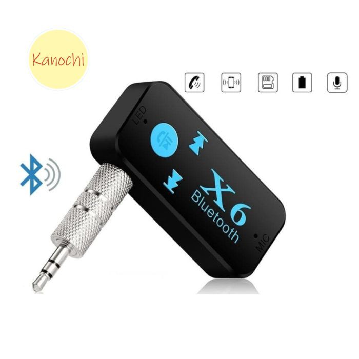 BLUETOOTH RECEIVER X6 RECEIVER BLUETOOTH AUDIO MUSIC X6 CAR BLUETOOTH