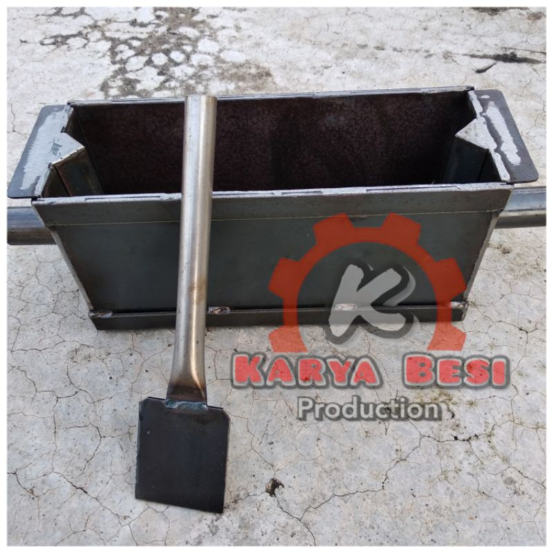 Cetakan Batako Engsel.30X15X9Cm.Model Engsel